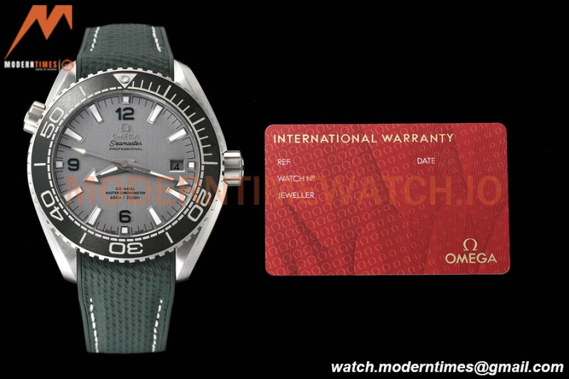 Omega - Seamaster Planet Ocean 600m 43.5mm SS/RU Grn/Cer Silver VSF A8900