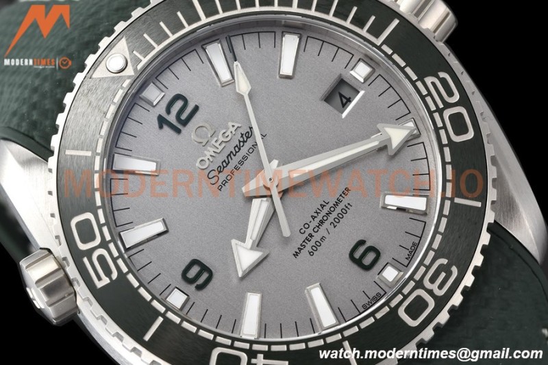 Omega - Seamaster Planet Ocean 600m 43.5mm SS/RU Grn/Cer Silver VSF A8900