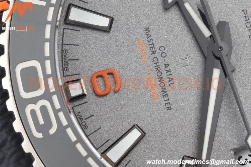 Omega - Seamaster Planet Ocean 600m 43.5mm TI/RU Gry/Cer Grey VSF A8900