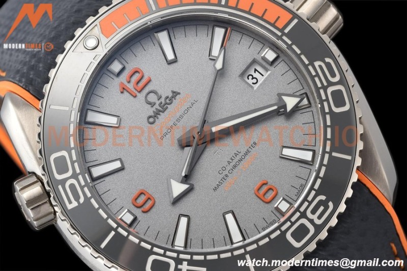 Omega - Seamaster Planet Ocean 600m 43.5mm TI/RU Gry/Cer Grey VSF A8900
