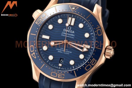 Omega - Seamaster Diver 300m 42mm RG/RU Blue VSF A8801