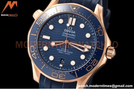 Omega - Seamaster Diver 300m 42mm RG/RU Blue VSF A8801