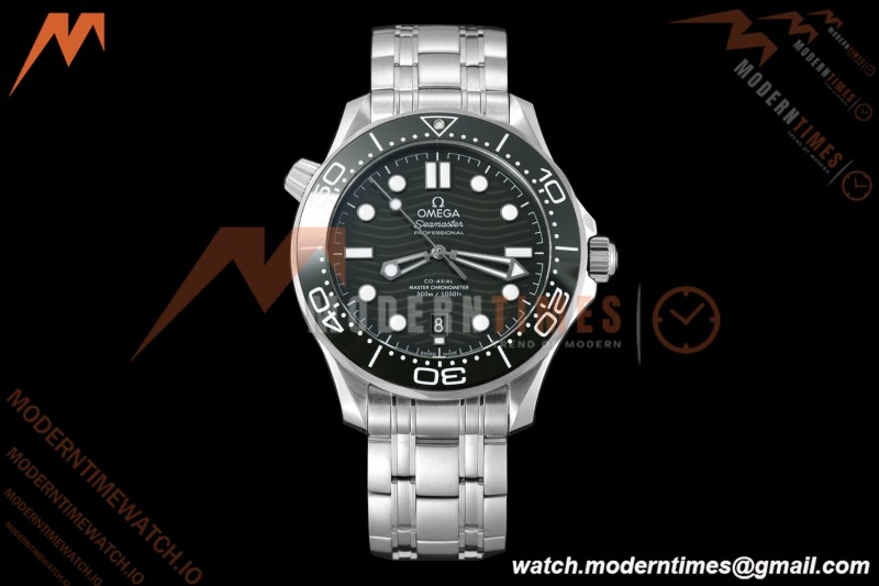 Omega - Seamaster Diver 300m 42mm Ceramic SS/SS Green Dial VSF VS8800 | 오메가 - 시마스터 다이버 300m 42mm 세라믹 SS/SS 그린 다이얼 VSF VS8800
