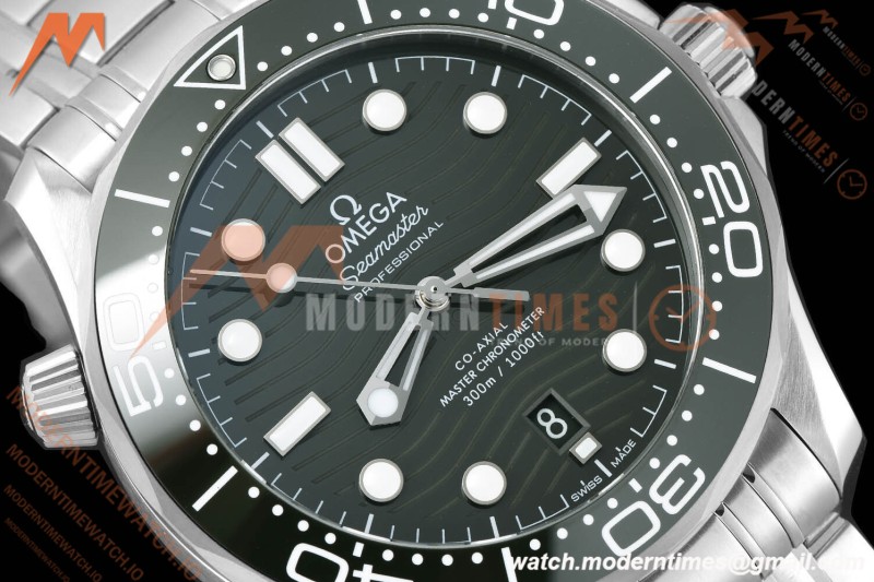 Omega - Seamaster Diver 300m 42mm Ceramic SS/SS Green Dial VSF VS8800 | 오메가 - 시마스터 다이버 300m 42mm 세라믹 SS/SS 그린 다이얼 VSF VS8800