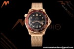 Omega - Seamaster Diver 300m 42mm Ceramic Bronze Gold Black Dial VSF A8806