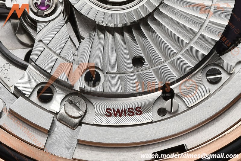 Omega - Seamaster Diver 300m 42mm Ceramic Bronze Gold Black Dial VSF A8806