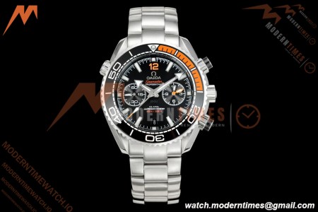 Omega - Seamaster Planet Ocean 600m Chrono 45.5mm SS/SS CER/ORN/BLK TVSF A9900