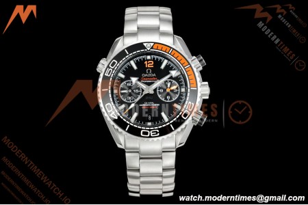 Omega - Seamaster Planet Ocean 600m Chrono 45.5mm SS/SS CER/ORN/BLK TVSF A9900 | 오메가 - 시마스터 플래닛 오션 600m 크로노그래프 45.5mm SS/SS CER/ORN/BLK TVSF A9900