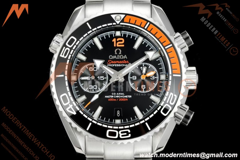 Omega - Seamaster Planet Ocean 600m Chrono 45.5mm SS/SS CER/ORN/BLK TVSF A9900