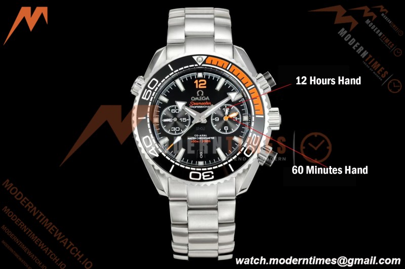 Omega - Seamaster Planet Ocean 600m Chrono 45.5mm SS/SS CER/ORN/BLK TVSF A9900