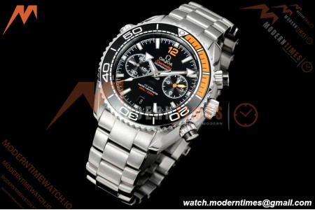 Omega - Seamaster Planet Ocean 600m Chrono 45.5mm SS/SS CER/ORN/BLK TVSF A9900 | 오메가 - 시마스터 플래닛 오션 600m 크로노그래프 45.5mm SS/SS CER/ORN/BLK TVSF A9900