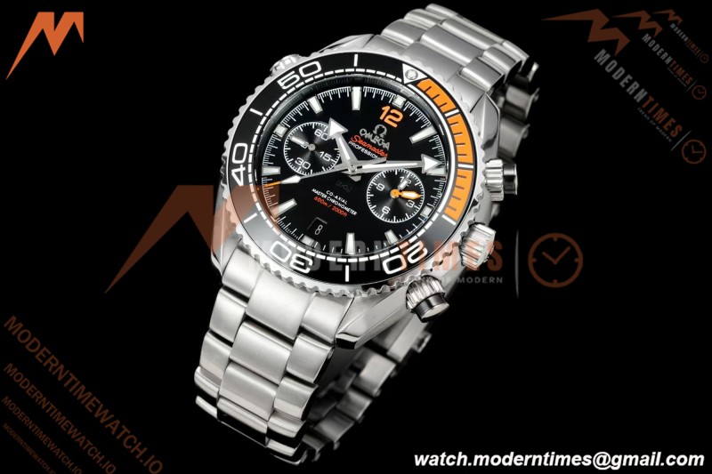 Omega - Seamaster Planet Ocean 600m Chrono 45.5mm SS/SS CER/ORN/BLK TVSF A9900