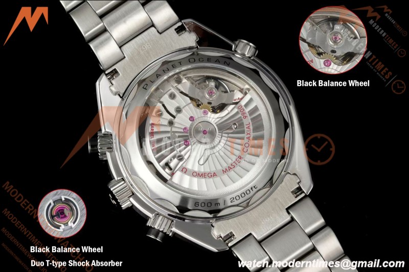Omega - Seamaster Planet Ocean 600m Chrono 45.5mm SS/SS CER/BLK TVSF A9900