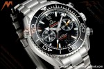 Omega - Seamaster Planet Ocean 600m Chrono 45.5mm SS/SS CER/BLK TVSF A9900