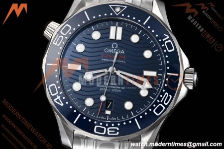 Omega - Seamaster Diver 300m 42mm Ceramic SS/SS Blue Dial VSF V4 VS8800 | 오메가 - 시마스터 다이버 300m 42mm 세라믹 SS/SS 블루 다이얼 VSF V4 VS8800