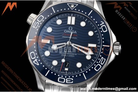 Omega - Seamaster Diver 300m 42mm Ceramic SS/SS Blue Dial VSF V4 VS8800