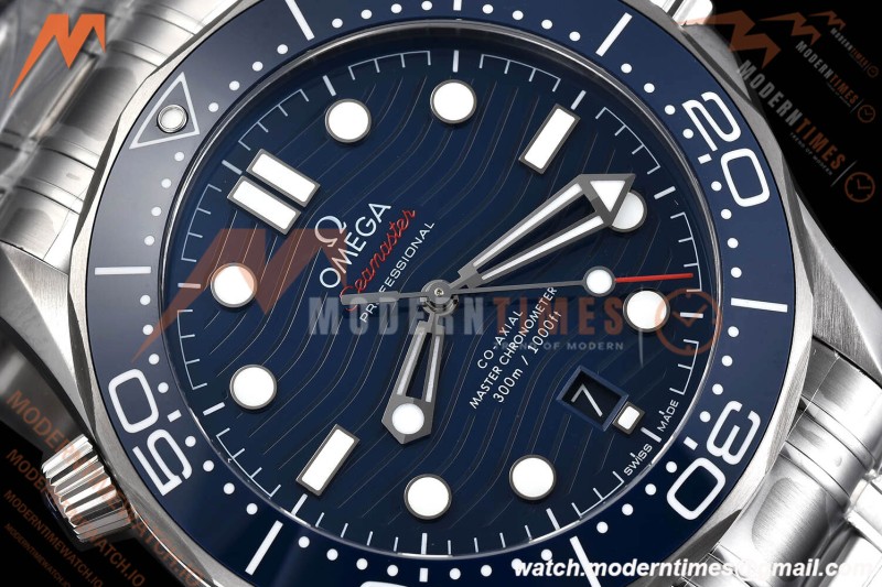 Omega - Seamaster Diver 300m 42mm Ceramic SS/SS Blue Dial VSF V4 VS8800