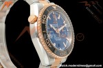 Omega - Seamaster Planet Ocean 600m Chrono 45.5mm RG/SS Blue Dial VRF A9900