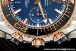Omega - Seamaster Planet Ocean 600m Chrono 45.5mm RG/SS Blue Dial VRF A9900