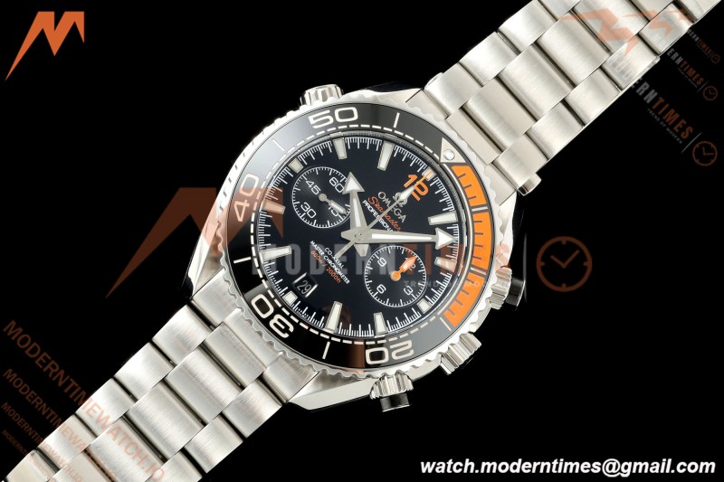 Omega - Seamaster Planet Ocean 600m Chrono 45.5mm SS/SS CER/ORN/BLK VRF A9900