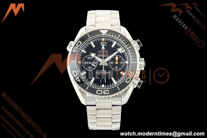 Omega - Seamaster Planet Ocean 600m Chrono 45.5mm SS/SS CER/BLK VRF A9900