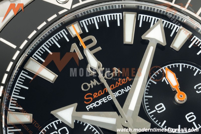 Omega - Seamaster Planet Ocean 600m Chrono 45.5mm SS/SS CER/BLK VRF A9900