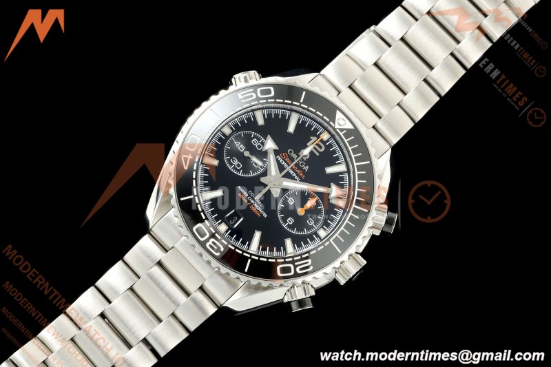 Omega - Seamaster Planet Ocean 600m Chrono 45.5mm SS/SS CER/BLK VRF A9900