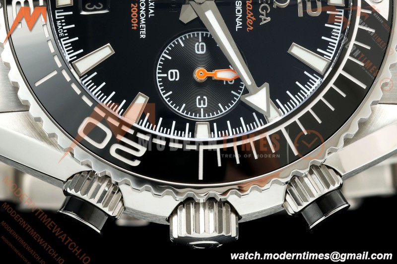 Omega - Seamaster Planet Ocean 600m Chrono 45.5mm SS/SS CER/BLK VRF A9900