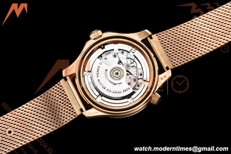 Omega - Seamaster Diver 300m 42mm Ceramic Bronze Gold Black Dial VSF V4 A8806