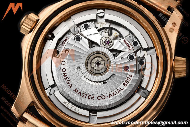Omega - Seamaster Diver 300m 42mm Ceramic Bronze Gold Black Dial VSF V4 A8806
