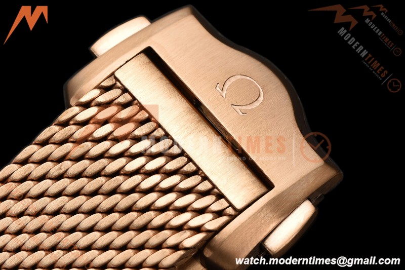 Omega - Seamaster Diver 300m 42mm Ceramic Bronze Gold Black Dial VSF V4 A8806
