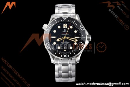 Omega - Seamaster Diver 300m 42mm James Bond Ceramic SS/SS Black Dial VSF V4 VS8800 | 오메가 - 시마스터 다이버 300m 42mm 제임스 본드 세라믹 SS/SS 블랙 다이얼 VSF V4 VS8800
