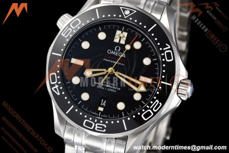Omega - Seamaster Diver 300m 42mm James Bond Ceramic SS/SS Black Dial VSF V4 VS8800 | 오메가 - 시마스터 다이버 300m 42mm 제임스 본드 세라믹 SS/SS 블랙 다이얼 VSF V4 VS8800