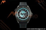 Omega - Seamaster Planet Ocean 600m 45.5mm GMT Worldtimer CER/NY Blk/Grn VSF SA8938