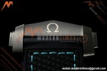Omega - Seamaster Planet Ocean 600m 45.5mm GMT Worldtimer CER/NY Blk/Grn VSF SA8938