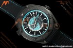 Omega - Seamaster Planet Ocean 600m 45.5mm GMT Worldtimer CER/NY Blk/Grn VSF SA8938