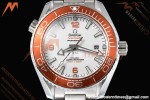 Omega - Seamaster Planet Ocean 600m 43.5mm SS/SS ORN/CER White Dial GDF MY8215