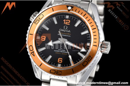 Omega - Seamaster Planet Ocean 600m 43.5mm SS/SS ORN/CER Black Dial GDF MY8215 | 오메가 - 시마스터 플래닛 오션 600m 43.5mm SS/SS 오렌지/CER 블랙 다이얼 GDF MY8215