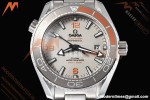Omega - Seamaster Planet Ocean 600m 43.5mm SS/SS GRY/ORN/CER Grey Dial GDF MY8215