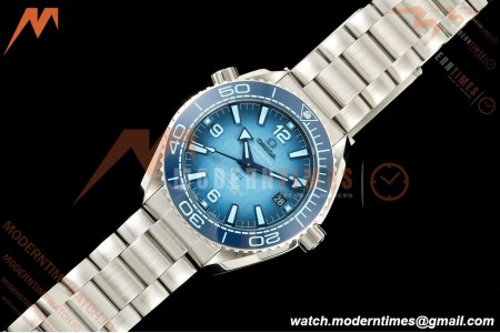 Omega - Seamaster Planet Ocean 600m 39.5mm SS/SS Ceramic Summer Blue Dial VSF V4 A8800 | 오메가 - 시마스터 플래닛 오션 600m 39.5mm SS/SS 세라믹 서머 블루 다이얼 VSF V4 A8800