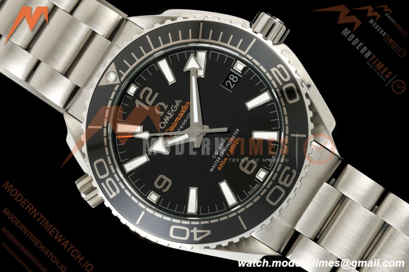 Omega - Seamaster Planet Ocean 600m 39.5mm SS/SS Ceramic Black Dial VSF V4 A8800