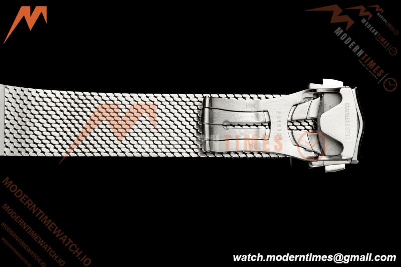 Omega - Seamaster Diver 300M No Date 42mm SS/SS Mesh Bracelet Black ORF A8806