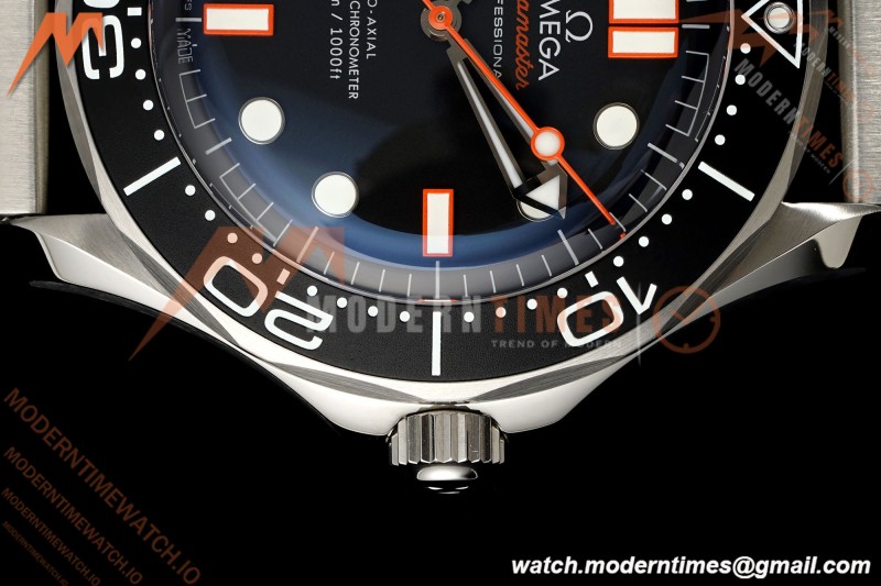 Omega - Seamaster Diver 300M No Date 42mm SS/SS BLK/CER Mesh Bracelet Black ORF A8806 | 오메가 - 시마스터 다이버 300M 노데이트 42mm SS/SS BLK/CER 메쉬 브레이슬렛 블랙 ORF A8806