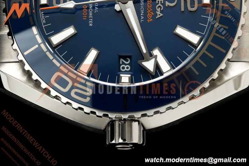 Omega - Seamaster Planet Ocean 600m 39.5mm SS/SS Ceramic Blue Dial VSF V4 A8800