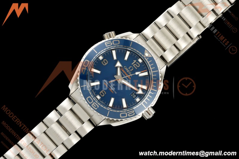 Omega - Seamaster Planet Ocean 600m 39.5mm SS/SS Ceramic Blue Dial VSF V4 A8800