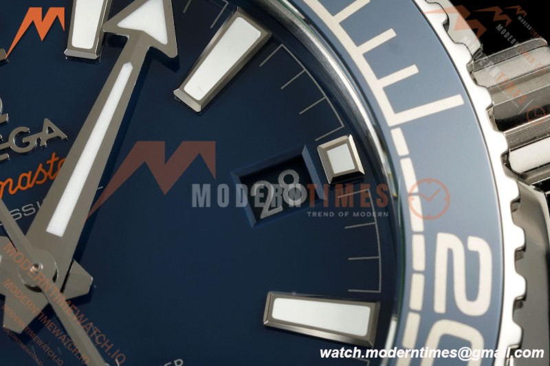 Omega - Seamaster Planet Ocean 600m 39.5mm SS/SS Ceramic Blue Dial VSF V4 A8800