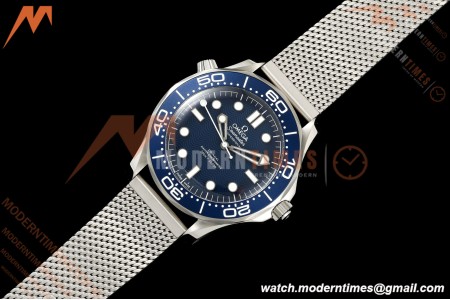 Omega - Seamaster Diver 300M 42mm James Bond 60th Anniv. SS/SS Blue VSF V4 A8806