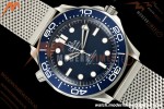 Omega - Seamaster Diver 300M 42mm James Bond 60th Anniv. SS/SS Blue VSF V4 A8806