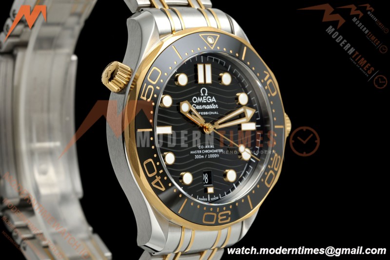 Omega - Seamaster Diver 300m 42mm SS/YG Black Ceramic Black Dial ORF OR8800
