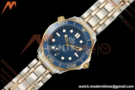 Omega - Seamaster Diver 300m 42mm SS/YG Blue Ceramic Blue Dial ORF OR8800